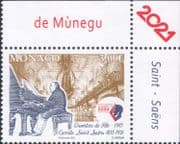 Monaco 2021 Camille Saint-Saens/ Music/ Composers/ Piano/ Buildings/ People 1v (mc1303)