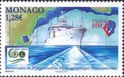 Monaco 2021 International Hydrographic Bureau/ Marine/ Ships/ Boats/ Ocean/ Map 1v (mc1226)