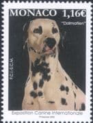 Monaco 2022 Dalmatian/ Dogs/ Dog Show/ Nature/ Animals/ Pets 1v (mc1327)