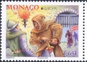 Monaco 2022 Europa/ Myths/ Legends/ Monk/ Castle/ Grimaldi/ History 1v (mc1341)