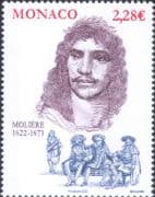 Monaco 2022 Moliere/ Dramatist/ Writers/ Theatre/ Drama/ Plays/ Acting 1v (mc1322)