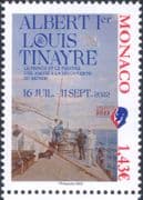 Monaco 2022 Monaco 2022 Louis Tinayre/ Art/ Artists/ Paintings/ Royalty/ Boat/ Ship 1v (mc1340)