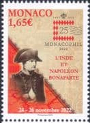 Monaco 2022 "MonacoPhil '22"/ Napoleon/ People/ StampEx/ Military 1v (mc1338)