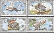Mongolia 1986 Pelicans/ Birds/ Nature/ Wildlife/ Conservation 4v set (n17523)