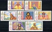 Mongolia 1990 Film / Cinema / Actors / Acting 7v set (n28974)