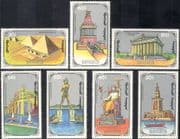 Mongolia 1990 Wonders of the World/ Lighthouse/ Pyramids/ Temples/ History 7v set n17835
