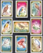 Mongolia 1991 Eagle/ Oriole/ Duck/ Birds/ Raptors/ Wildlife/ StampEx 9v set (n17529)