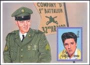 Mongolia 1995 ELVIS /Military/ Music/ Entertainment/ People 1v m/s (s3882)