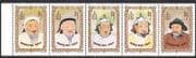 Mongolia 1997 KHANS of Mongolia / Military / People / History 5v strp (n17813)