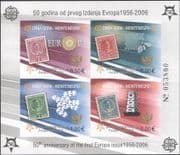 Montenegro 2005 Europa Stamps 50th/ Royalty/ Bees/ Birds/ S-on-S IMPERFORATE m/s (b4780c)