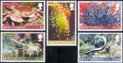Montserrat 2010 Crab/ Fish/ Lobster/ Anemone/ Marine Animals/ Nature 5v set (b7538h)