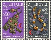 Morocco 1970 Red Cross/ Medical/ Health/ Welfare/ Jewellery 2v set (n32520)