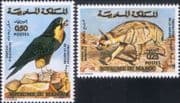 Morocco 1973 Falcon/ Hyena/ Raptors/ Birds/ Animals/ Nature/ Wildlife 2v set (b9771k)