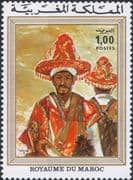 Morocco 1975 Feu Taleb-Lalou/ Art/ Artist/ Painter/ Paintings/ Costumes/ Clothes 1v (n46490)