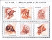 Mozambique 2002 Spaniel/ Labrador /Bulldog/ Dogs/ Pets/ Animals/ Nature 6v m/s (b674c)