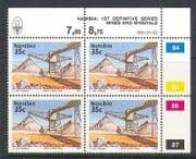Namibia 1991 Minerals / Zinc 35c defin ctl blk (n20799)