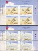 Namibia 1999 Gliders/ Gliding/ Planes/ Aircraft/ Aviation/ Transport/ Sports 2v set c/b control blocks (n16604)