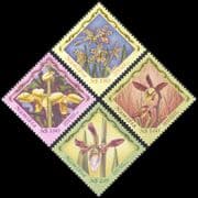 Namibia 1999 Orchids/ Flowers/ Plants/ Nature/ Conservation/ Eulophia 4v set (n14815)