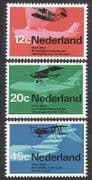 Netherlands 1968 Planes / Aircraft / Aviation / Transport / Flight 3v set (n24331)