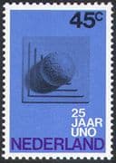Netherlands 1970 United Nations 25th Anniversary/ UN Day/ Globe/ Animation 1v (n32975)