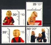 Netherlands 1972 Welfare Fund /Royal Princes/ Children/ Royalty 4v set (n32259)