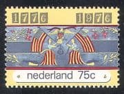 Netherlands 1976 American Revolution / Flags / Art / Animation 1v (n39907)