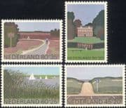 Netherlands 1980 Welfare Fund/ Culture/ Cycling/ Buildings/ Sailing/ Yachts/ Sports/ Leisure 4v set (n30888)