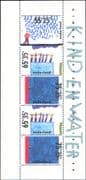 Netherlands 1988 Child Welfare Fund/ Swimming/ Sports/ Animation 5v m/s (n22534h)