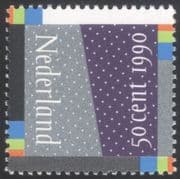 Netherlands 1990 Christmas/ Greetings/ Snow/ Animation 1v (n21310e)