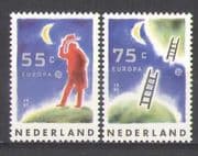 Netherlands 1991 Europa / Space / Moon / Animated set n26634