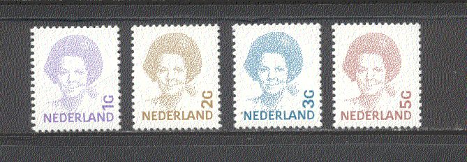 Netherlands 1991 Queen Beatrix/ Royalty/ Royal/ People/ Definitves 4v (n19203)