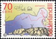 Netherlands 1992 Abel Tasman/ Explorer/ Exploration/ Sailor/ Maps/ Tasmania 1v (n19207)