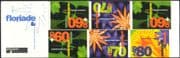 Netherlands 1992 Health & Welfare Funds/ Lilies/ Flowers/ Plants/ Nature/ "Floriade" Flower Show 6v bklt (s851)