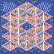 Netherlands 1993 Christmas/ Greetings/ Candles/ Hearts/ Trees 20v sht (n36459f)