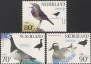 Netherlands 1994 "Fepapost '94"/ Goose/ Bluethroat/ Birds/ Nature/ StampEx 3v set (n45311x)