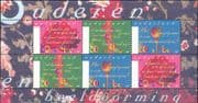 Netherlands 1996 Health-Welfare Fund/ Roses/ Plants/ Flowers/ Elderly 6v m/s (n39919h)