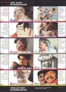 Netherlands 2000 Rijksmuseum/ Museum/ Art/ Sculpture/ Statues 10v sht (n36459)