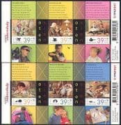 Netherlands 2005 Books / Literature / Writers / Artists / Art / Animals 2 x m / s (n35157)