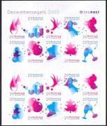 Netherlands 2005 Christmas / Greetings / Doves / Trees / Snowmen / Animation bklt (n35038)