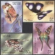 Nevis 1983 Butterflies/ Insects/ Nature/ Conservation SPECIMEN o/p 4v set (b1296)