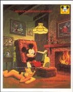 Nevis 1992 Disney/ Mickey/ Pluto/ Portrait Gallery/ Cartoons/ Animation 1v m/s (b1480s)
