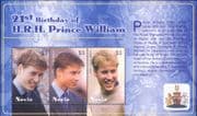 Nevis 2003 Prince William/ Birthday/ Royalty/ Royal/ People 3v m/s (n39754d)