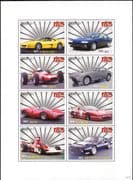 Nevis 2007 Ferrari 60th/ Sports Cars/ F1/ Motor Racing/ Transport 8v sht (s5044v)