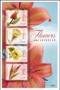 Nevis 2009 Flowers of the Caribbean/ Nature/ Plants/ Conservation 4v m/s (b5311e)