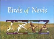 Nevis 2010 Shearwater/ Petrel/ Tropicbird/ Birds of Nevis/ Nature/ Wildlife 4v m/s (b3211e)