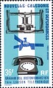 New Caledonia 1976 A. Graham Bell/ Telephone/ Communications/ People/ Inventors 1v (n46647)