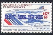 New Caledonia 1977 Concorde / Planes / Aircraft / Aviation / Flight 1v o / p (n39804)