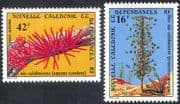 New Caledonia 1978 Conifers/ Pines/ Trees/ Parasitic Plants/ Flowers/ Nature 2v set (n42138)