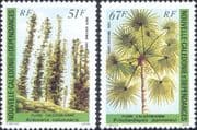 New Caledonia 1984 Palm Tree/ Conifer/ Trees/ Plants/ Nature 2v set (n36398)