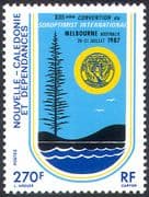 New Caledonia 1987 Soroptimist International/ Women/ Business/ Commerce/ People 1v (n42127)